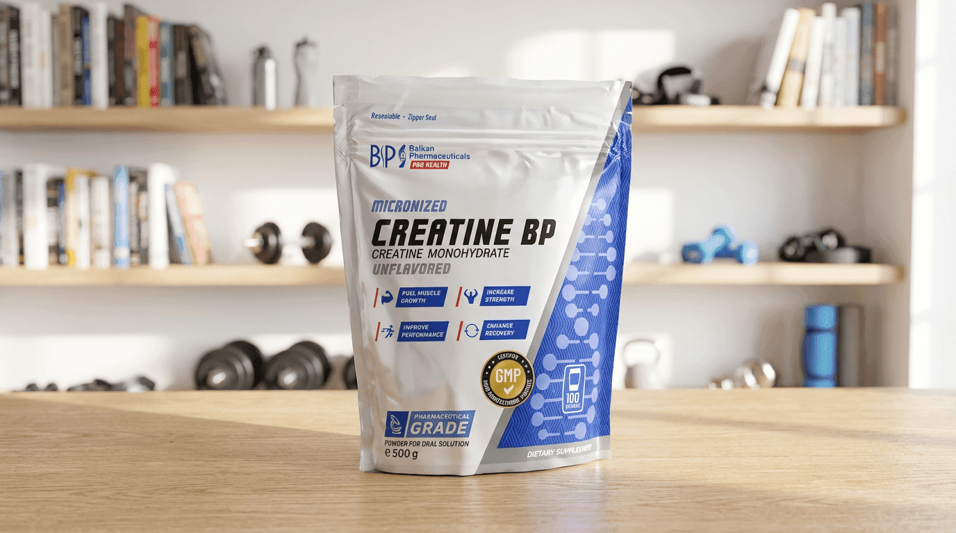 Balkan Creatine BP Unflavored Powder 500g