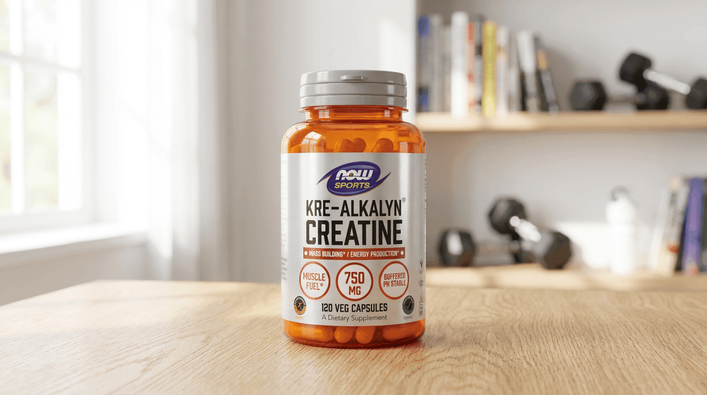 Now Sports Kre-Alkalynยฎ Creatine 750mg โ 120 Caps