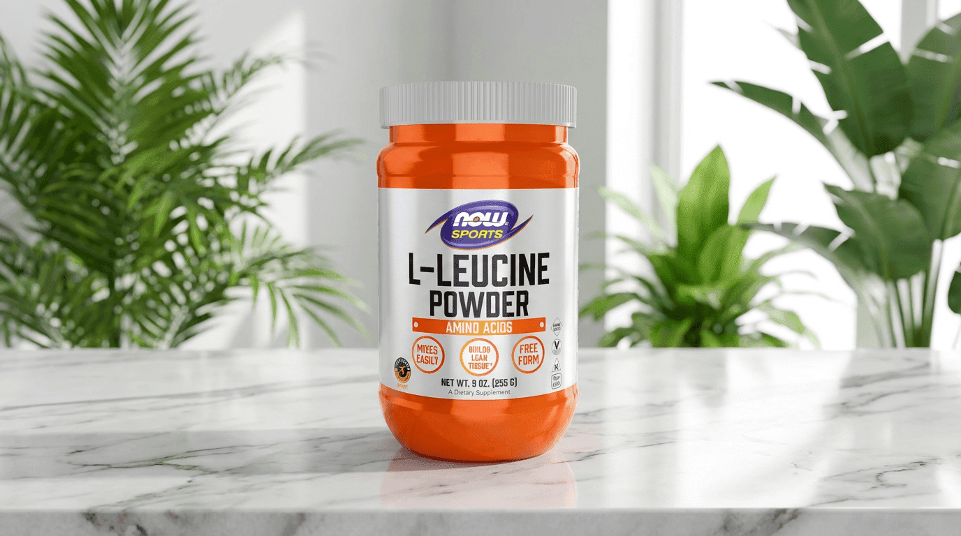 L-Leucine Powder β Unflavored 255g