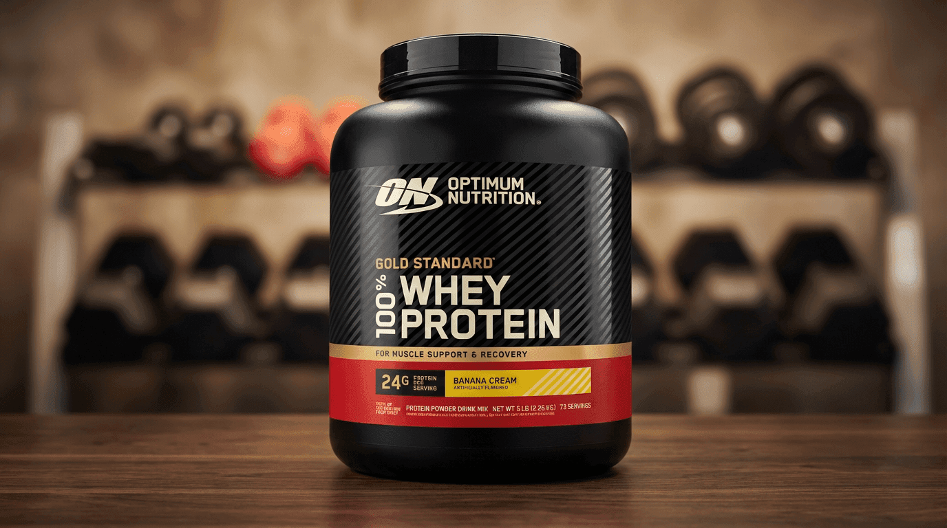 Gold Standard 100% Whey β Banana Cream 2.26kg
